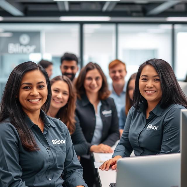 Bilnor staff in the office